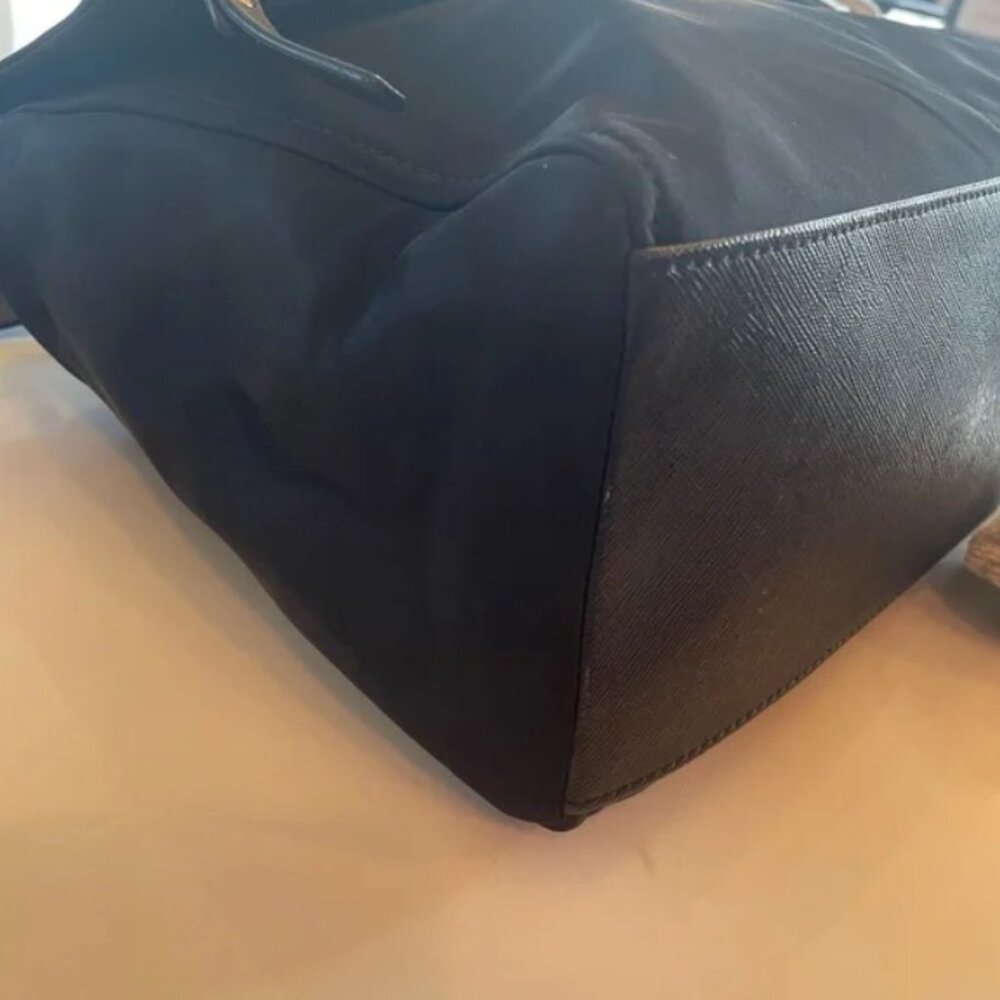 Kate Spade Blake Avenue Lyndon Messenger Bag Black EUC - Picture 6 of 16